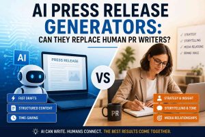 AI Press Release Generators Can They Replace Human PR Writers