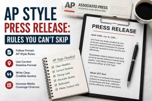AP Style Press Release Rules You Can't Skip