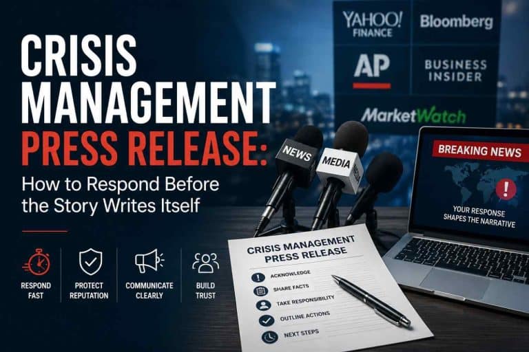 Crisis Management Press Release How to Respond Before the Story Writes Itself