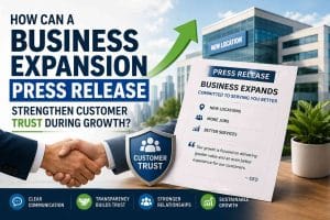 How Can a Business Expansion Press Release Strengthen Customer Trust During Growth