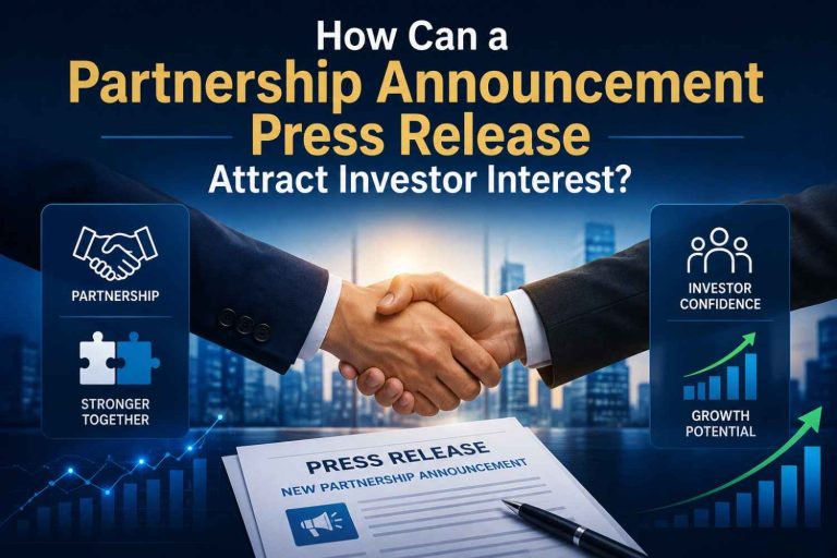 How Can a Partnership Announcement Press Release Attract Investor Interest
