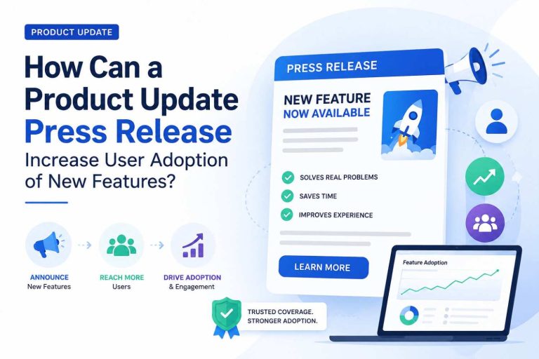 How Can a Product Update Press Release Increase User Adoption of New Features