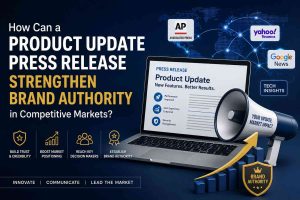 How Can a Product Update Press Release Strengthen Brand Authority in Competitive Markets