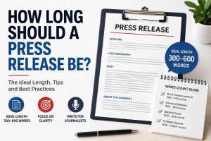 How Long Should a Press Release Be