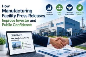 How Manufacturing Facility Press Releases Improve Investor and Public Confidence