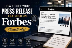 How to Get Your Press Release Featured on Forbes (Realistically)