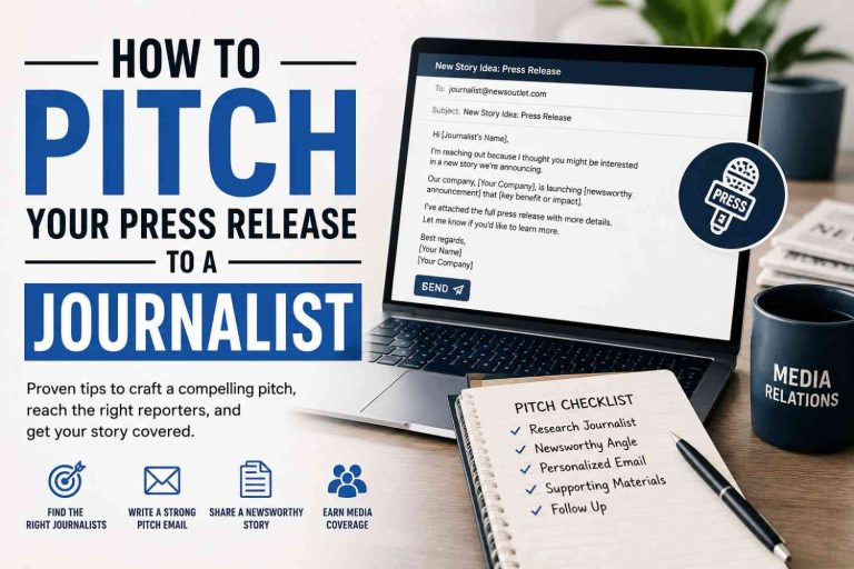 How to Pitch Your Press Release to a Journalist