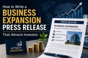 How to Write a Business Expansion Press Release That Attracts Investors