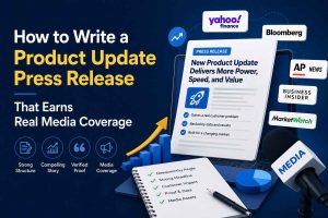 How to Write a Product Update Press Release That Earns Real Media Coverage