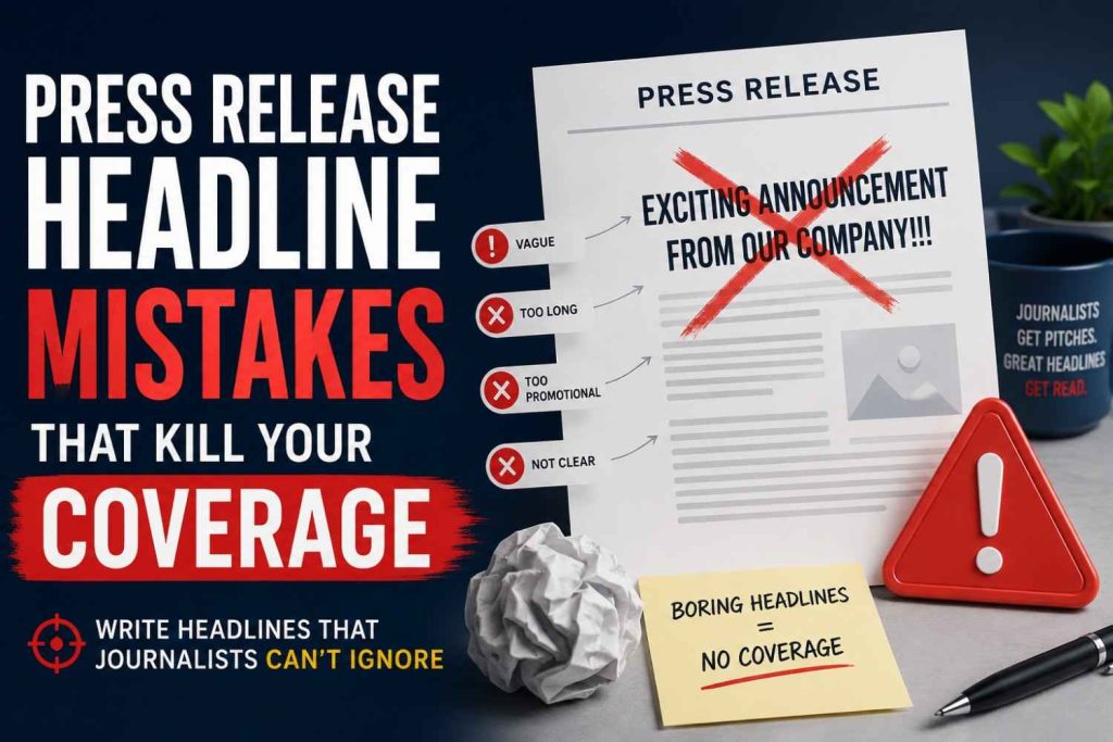 Press Release Headline Mistakes That Kill Your Coverage