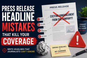 Press Release Headline Mistakes That Kill Your Coverage