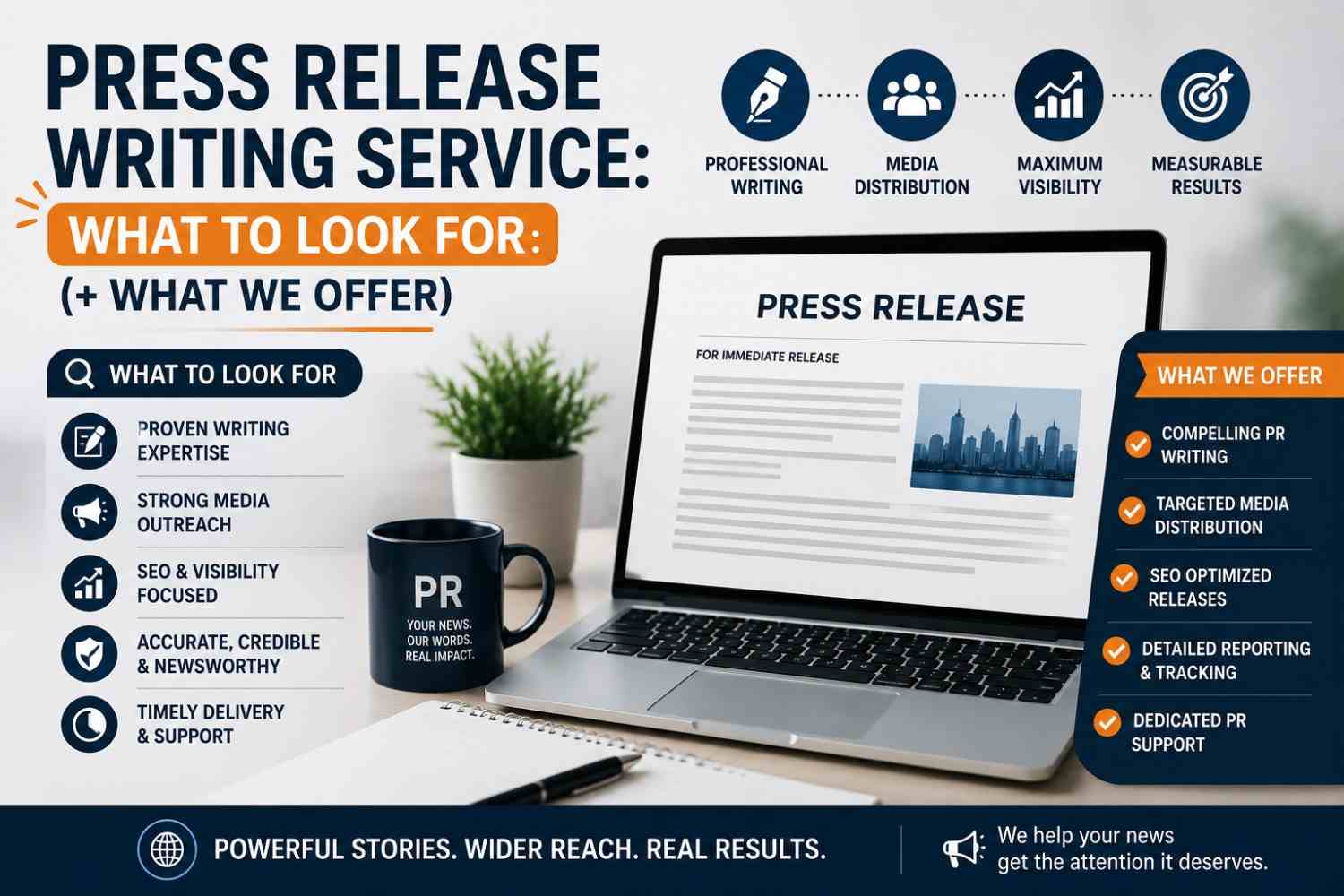Press Release Writing Service What to Look For (+ What We Offer)
