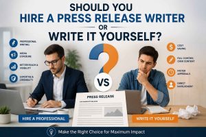 Should You Hire a Press Release Writer or Write It Yourself