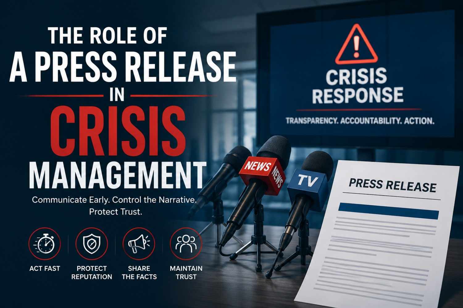 The Role of a Press Release in Crisis Management