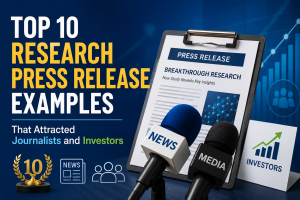 Top 10 Research Press Release Examples That Attracted Journalists and Investors