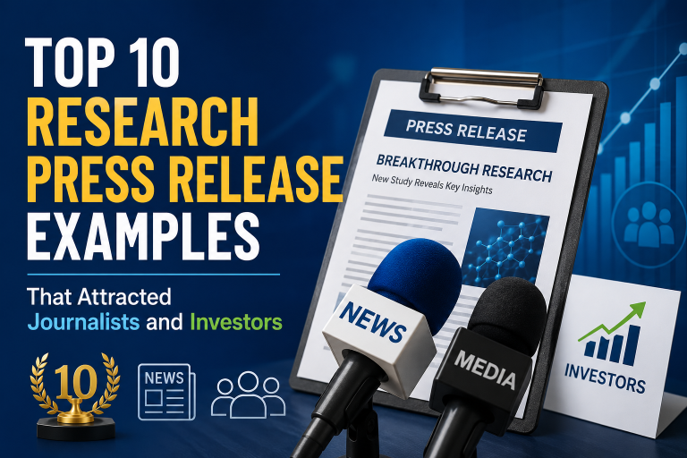 Top 10 Research Press Release Examples That Attracted Journalists and Investors