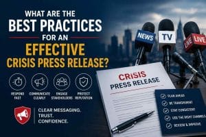 What Are the Best Practices for an Effective Crisis Press Release