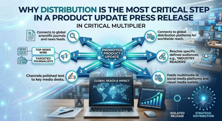 Why Is Distribution the Most Critical Step in a Product Update Press Release
