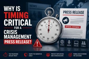 Why Is Timing Critical for a Crisis Management Press Release