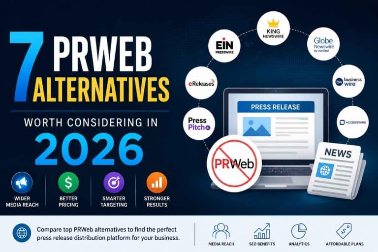 7 PRWeb Alternatives Worth Considering in 2026