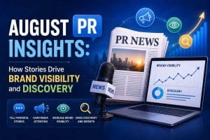 August PR Insights How Stories Drive Brand Visibility and Discovery