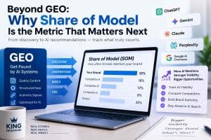 Beyond GEO Why Share of Model Is the Metric That Matters Next
