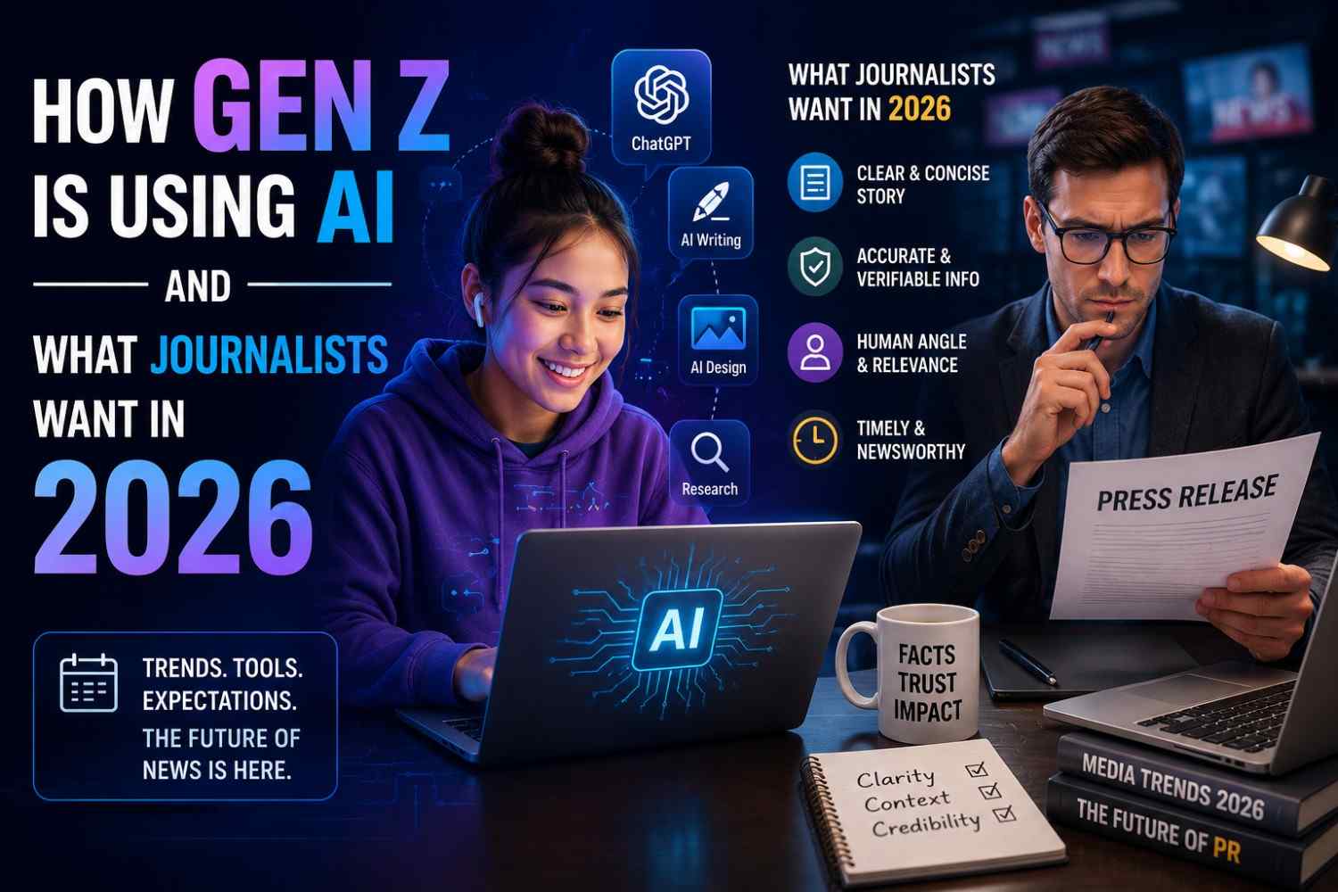 How Gen Z Is Using AI and What Journalists Want in 2026