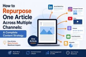How to Repurpose One Article Across Multiple Channels A Complete Content Strategy