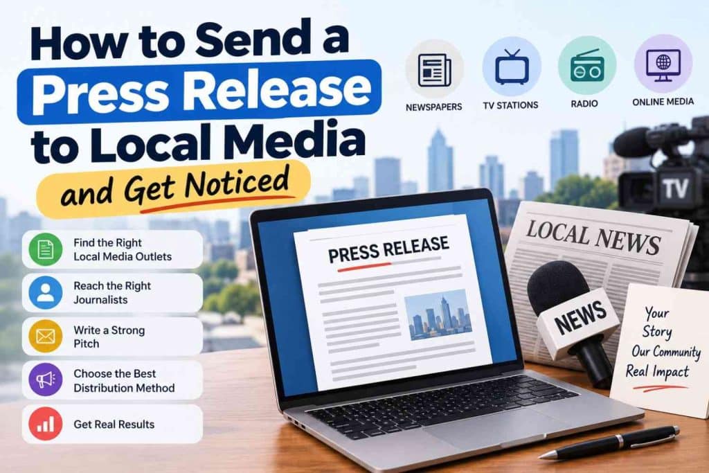 How to Send a Press Release to Local Media and Get Noticed