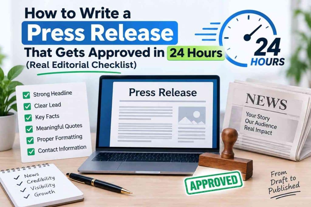 How to Write a Press Release That Gets Approved in 24 Hours (Real Editorial Checklist)