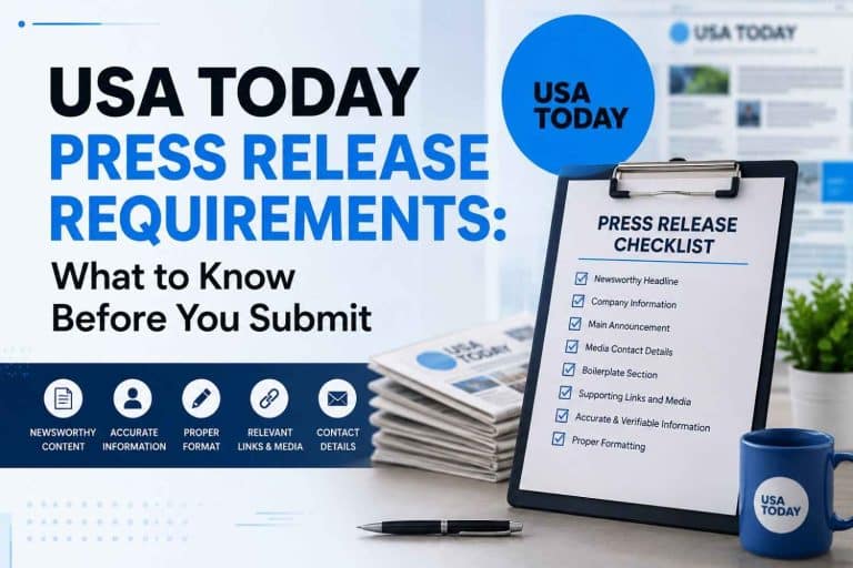 USA Today Press Release Requirements What to Know Before You Submit