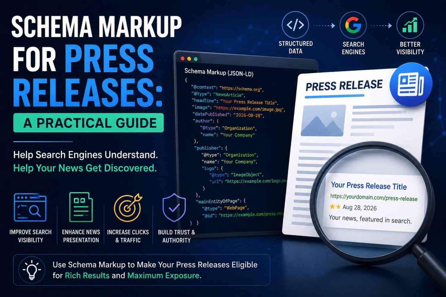 Schema Markup for Press Releases A Practical Guide