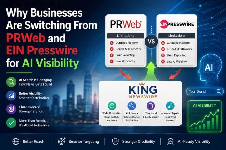 Why Businesses Are Switching From PRWeb and EIN Presswire for AI Visibility