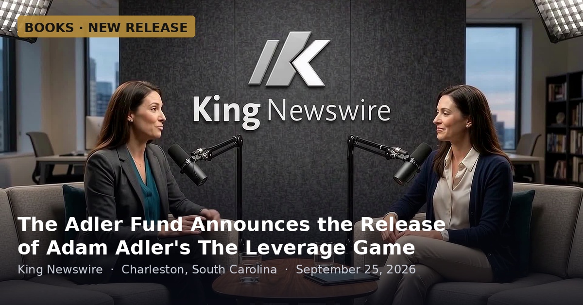 The Adler Fund Announces the Release of Adam Adler’s The Leverage Game