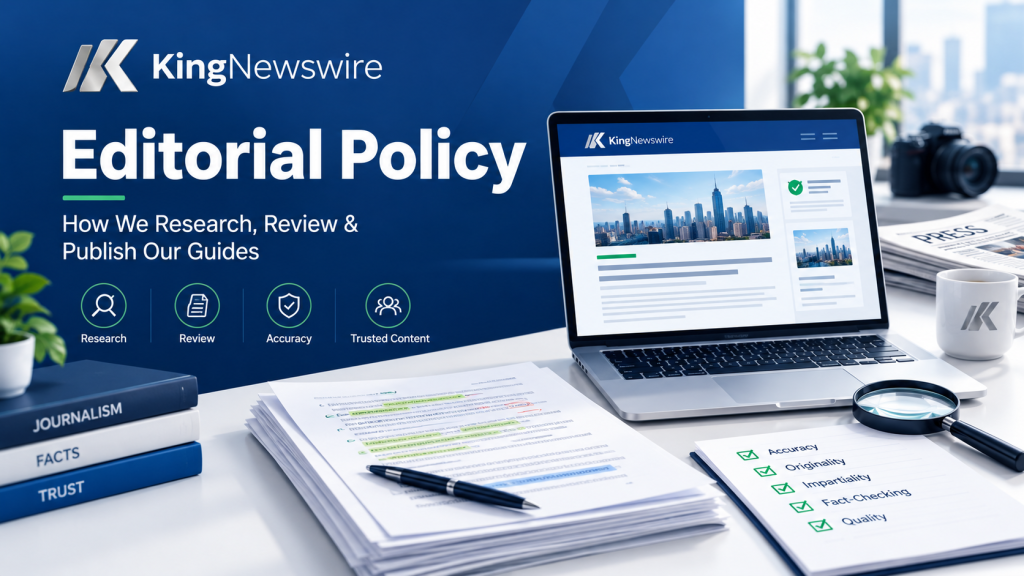 KingNewswire Editorial Policy Workspace