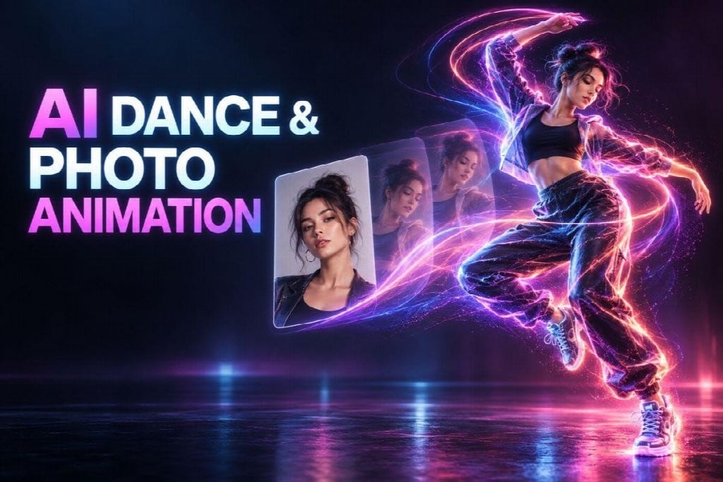 an AI dance video