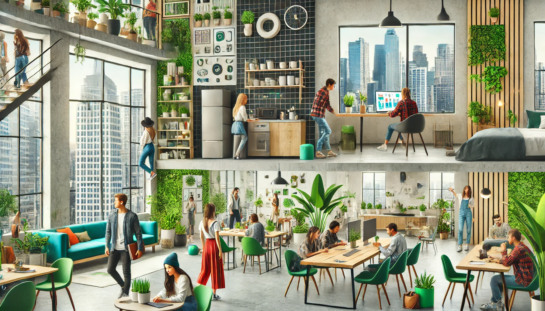 Rise in Co-Living Spaces: The Future of Shared Housing and Communal Living in America