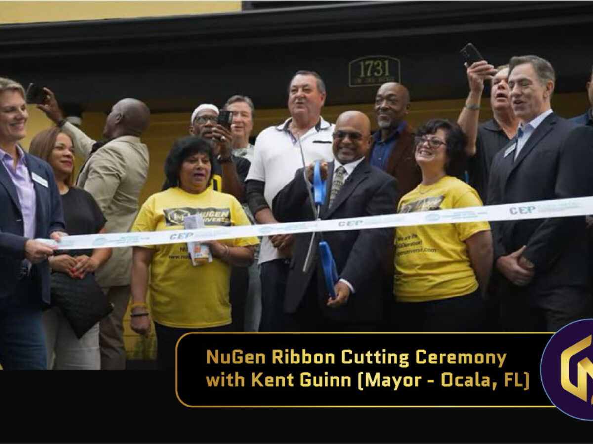 NUGEN Coin s NUGEN Universe Ribbon Cutting Ceremony with Kent