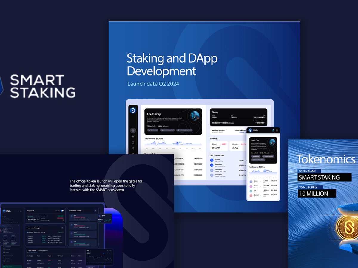 Smart Staking Unveils Innovative Crypto Investment Platform, Redefining  Staking with Dual Rewards in BUSD and $MART. PRESALE LIVE NOW - King  Newswire